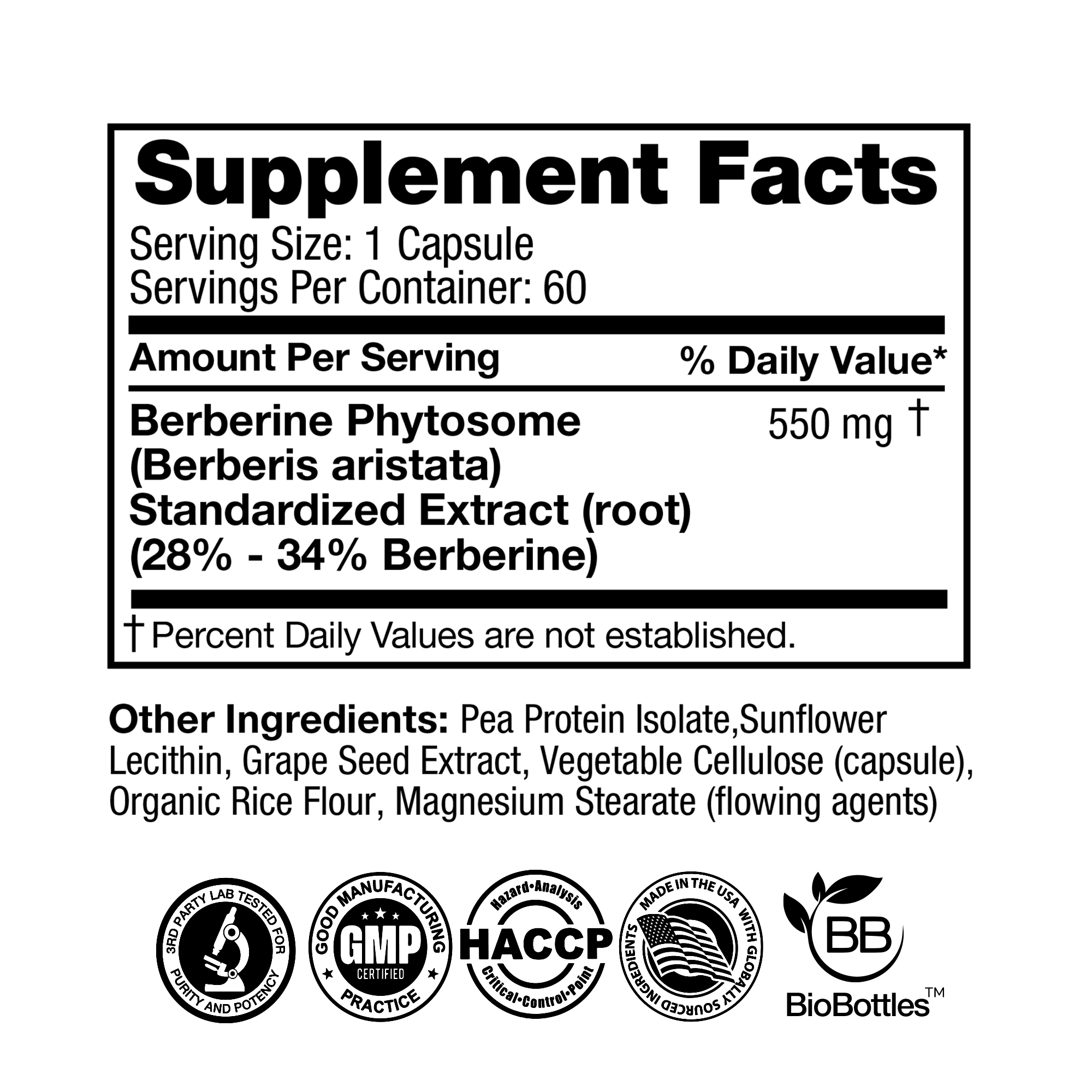Berberine Phytosome™ (60 Capsules) - Image 4