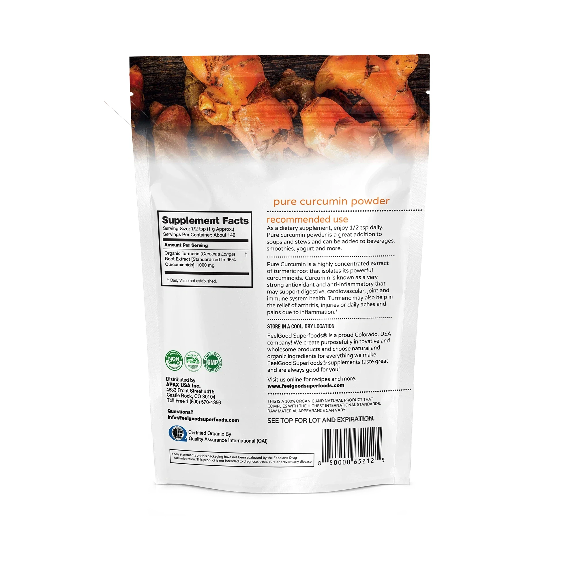 Pure Curcumin Powder (5 oz) - Image 5