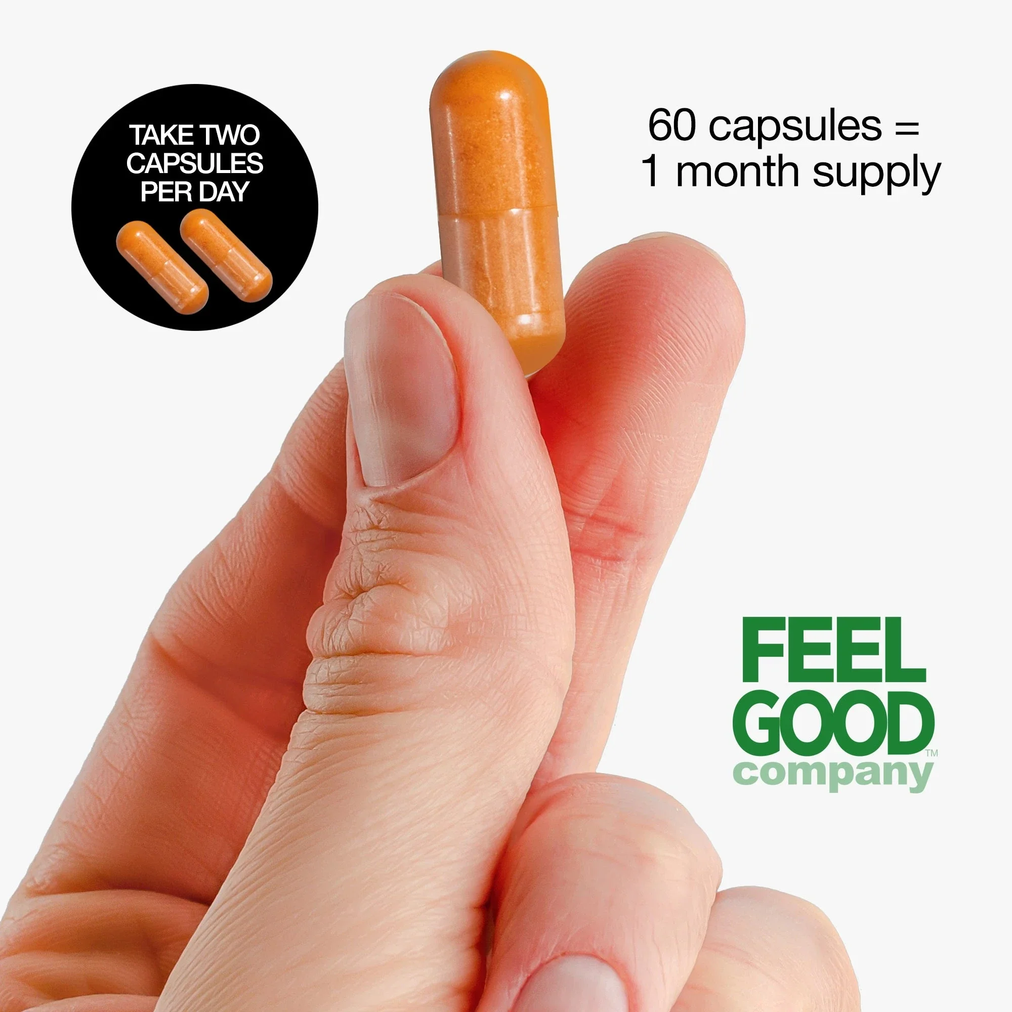 Turmeric Curcumin Phytosome™ (60 Vegan Capsules) - Image 3
